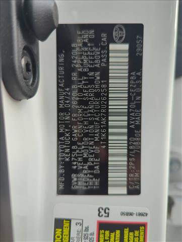 Used 2024 Toyota Camry XSE w/ Cold Weather Package FWD image 28