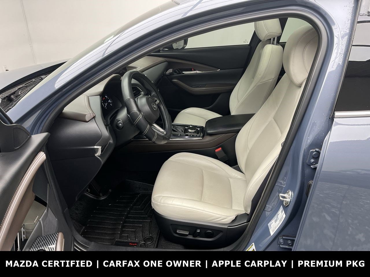 Certified 2021 MAZDA CX-30 AWD 2.5 S w/ Premium Package video 3