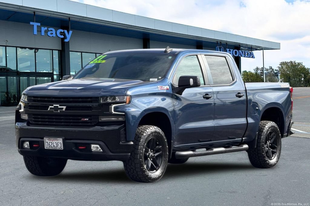 Used 2021 Chevrolet Silverado 1500 LT Trail Boss w/ Convenience Package II AWD/4WD image 14