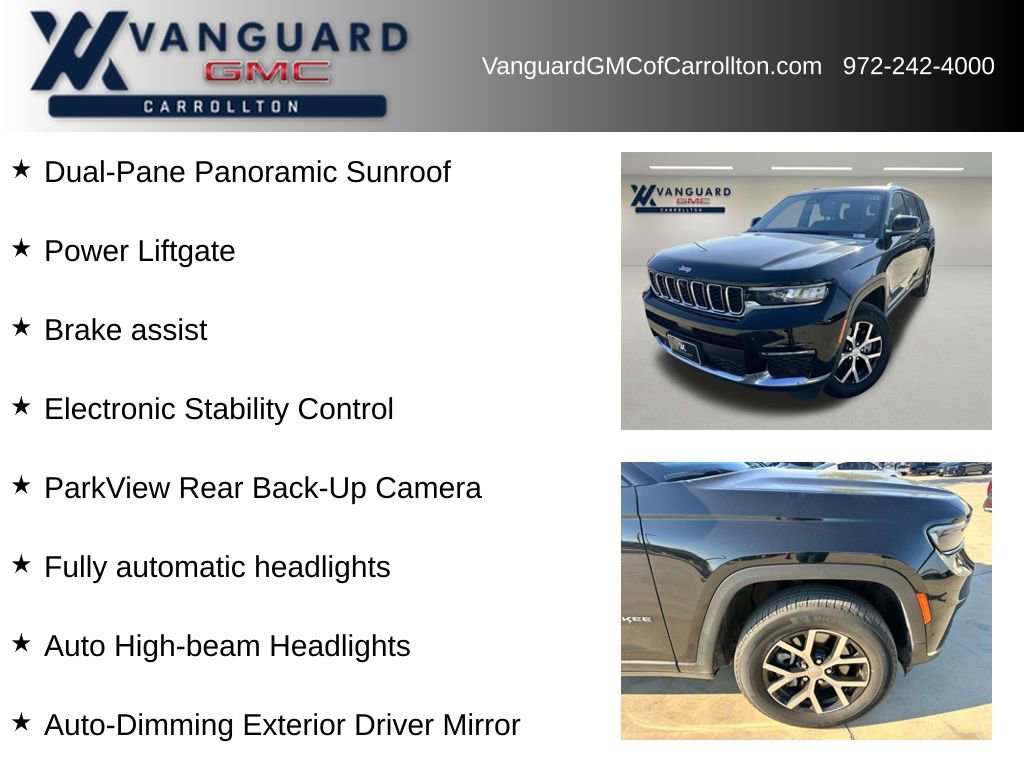 Used 2024 Jeep Grand Cherokee L Limited w/ Luxury Tech Group II image 18