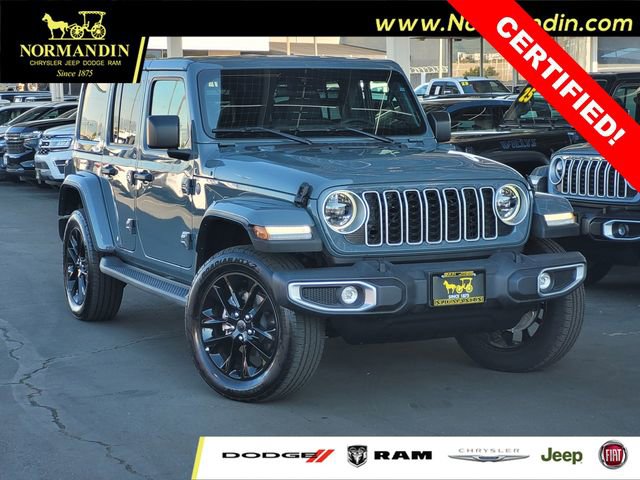 Certified 2025 Jeep Wrangler Unlimited Sahara