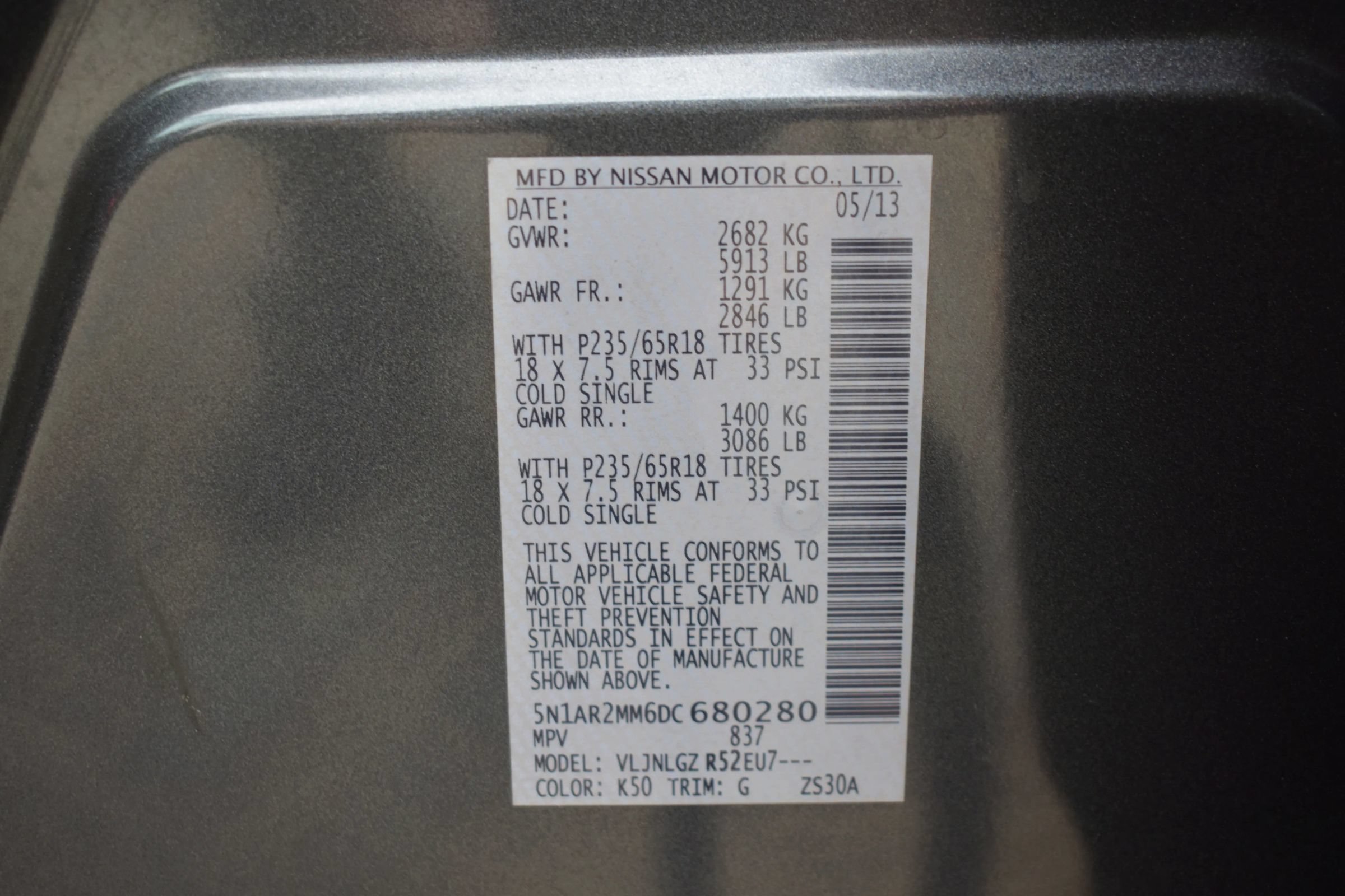 Used 2013 Nissan Pathfinder SL w/ Cargo Pkg AWD/4WD image 34