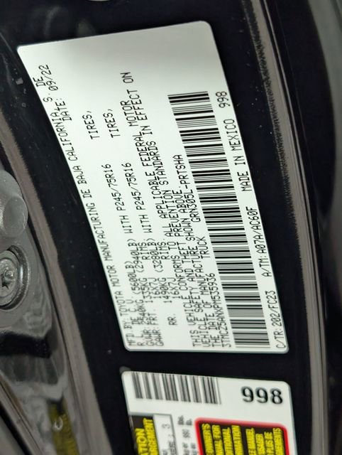 Used 2023 Toyota Tacoma SR5 image 35