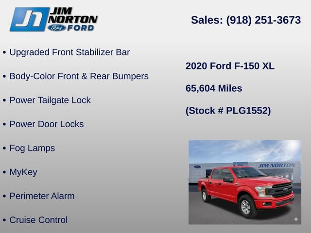 Used 2020 Ford F150 XL w/ Equipment Group 101A Mid AWD/4WD image 37