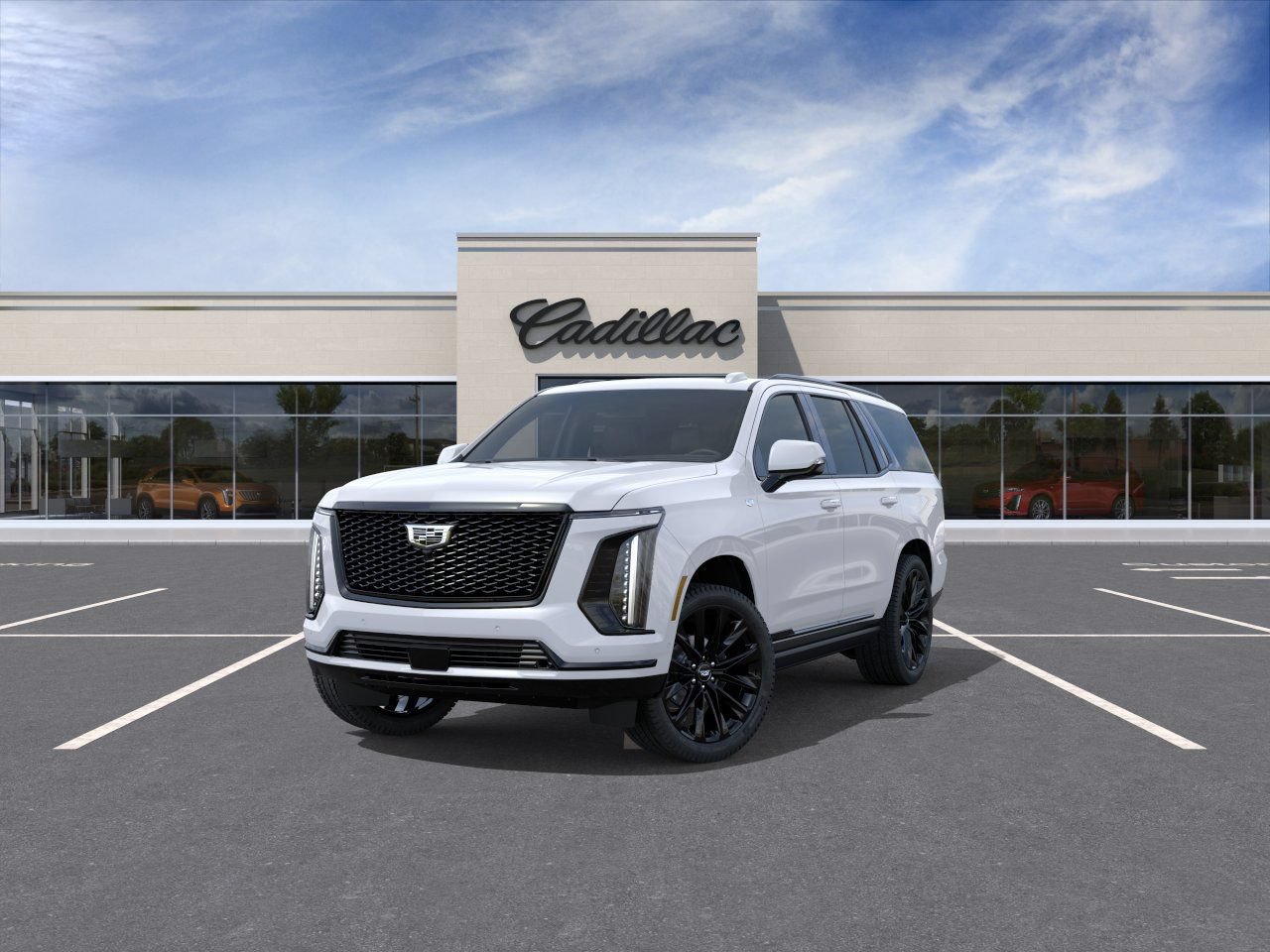 New 2026 Cadillac Escalade Platinum Sport w/ LPO, ONYX Package AWD/4WD image 8