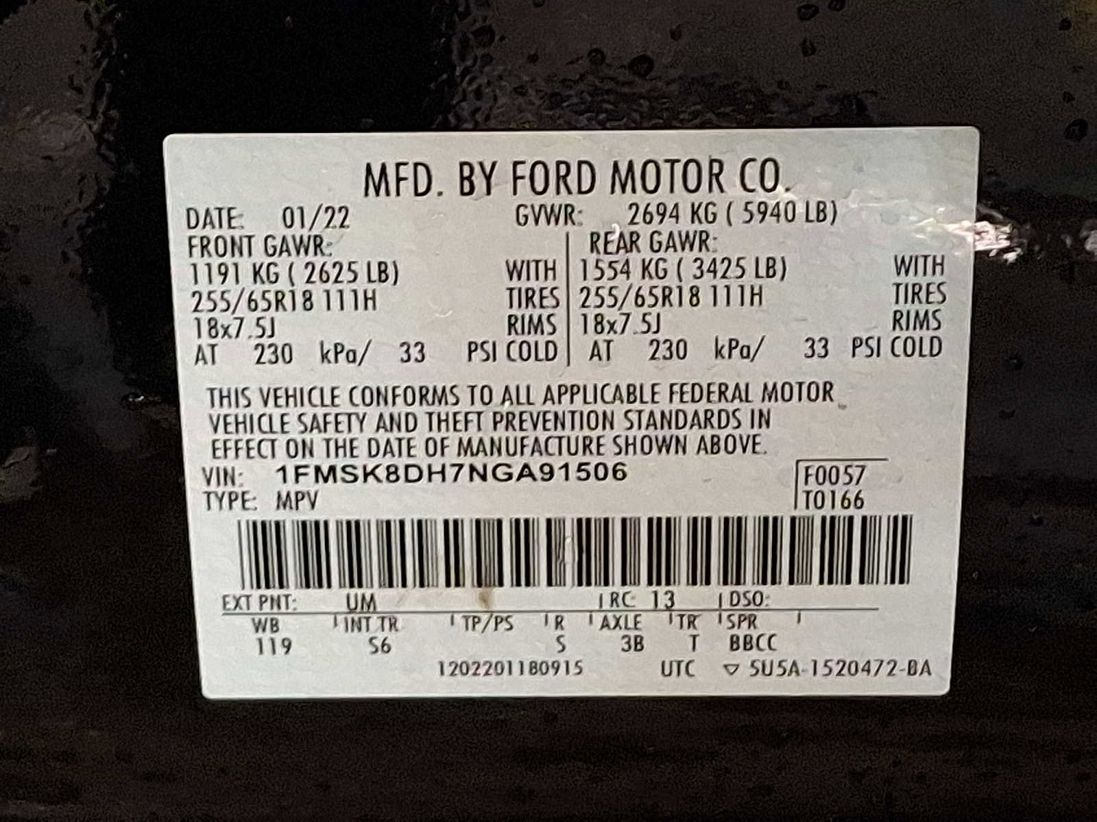 Used 2022 Ford Explorer XLT w/ Equipment Group 202A image 28