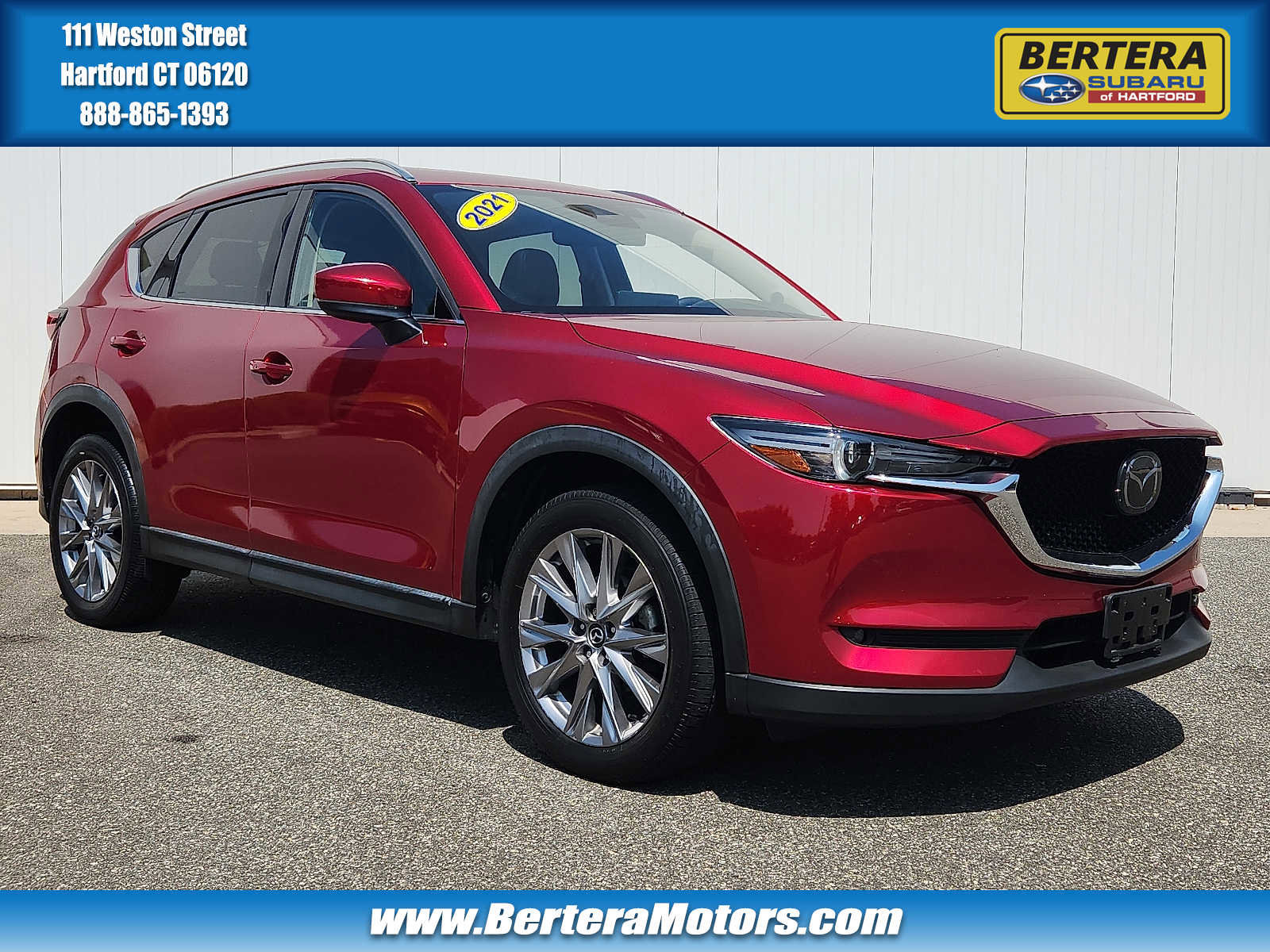 Used 2021 MAZDA CX-5 Grand Touring w/ GT Premium Package image 1