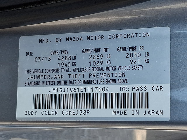 Used 2014 MAZDA MAZDA6 Touring FWD image 28