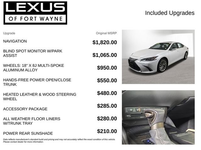Used 2020 Lexus ES 300h w/ Accessory Package image 4