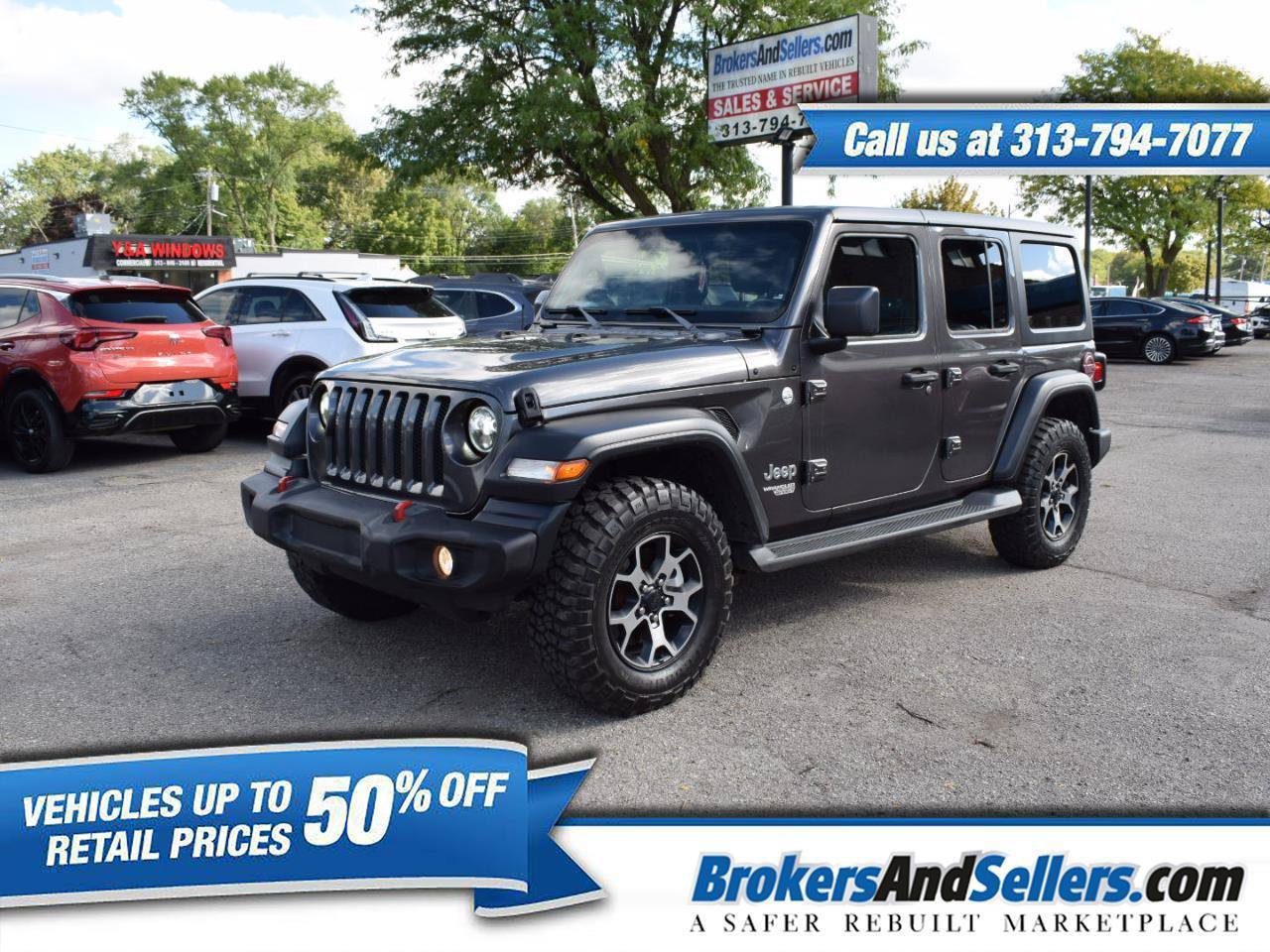 Used 2019 Jeep Wrangler Unlimited Sport S AWD/4WD image 1