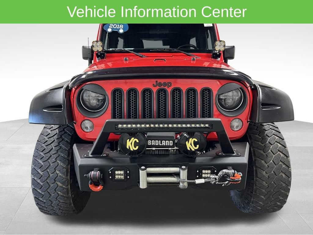 Used 2018 Jeep Wrangler Unlimited Sport w/ Connectivity Group AWD/4WD image 9