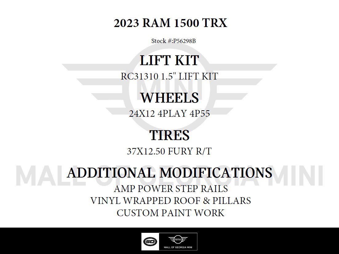 Used 2023 RAM 1500 TRX AWD/4WD image 3