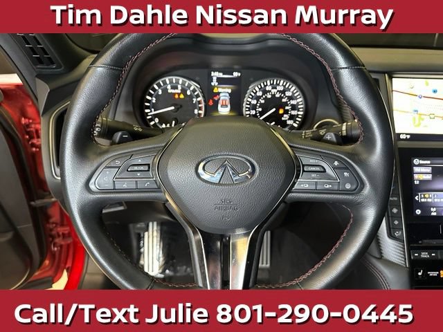 Used 2023 INFINITI Q50 Red Sport 400 w/ Cargo Package AWD/4WD image 25