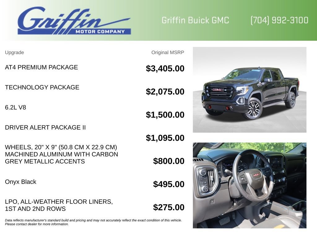 Certified 2022 GMC Sierra 1500 AT4 w/ AT4 Premium Package AWD/4WD image 7
