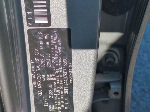 Used 2024 Kia Forte LXS image 37