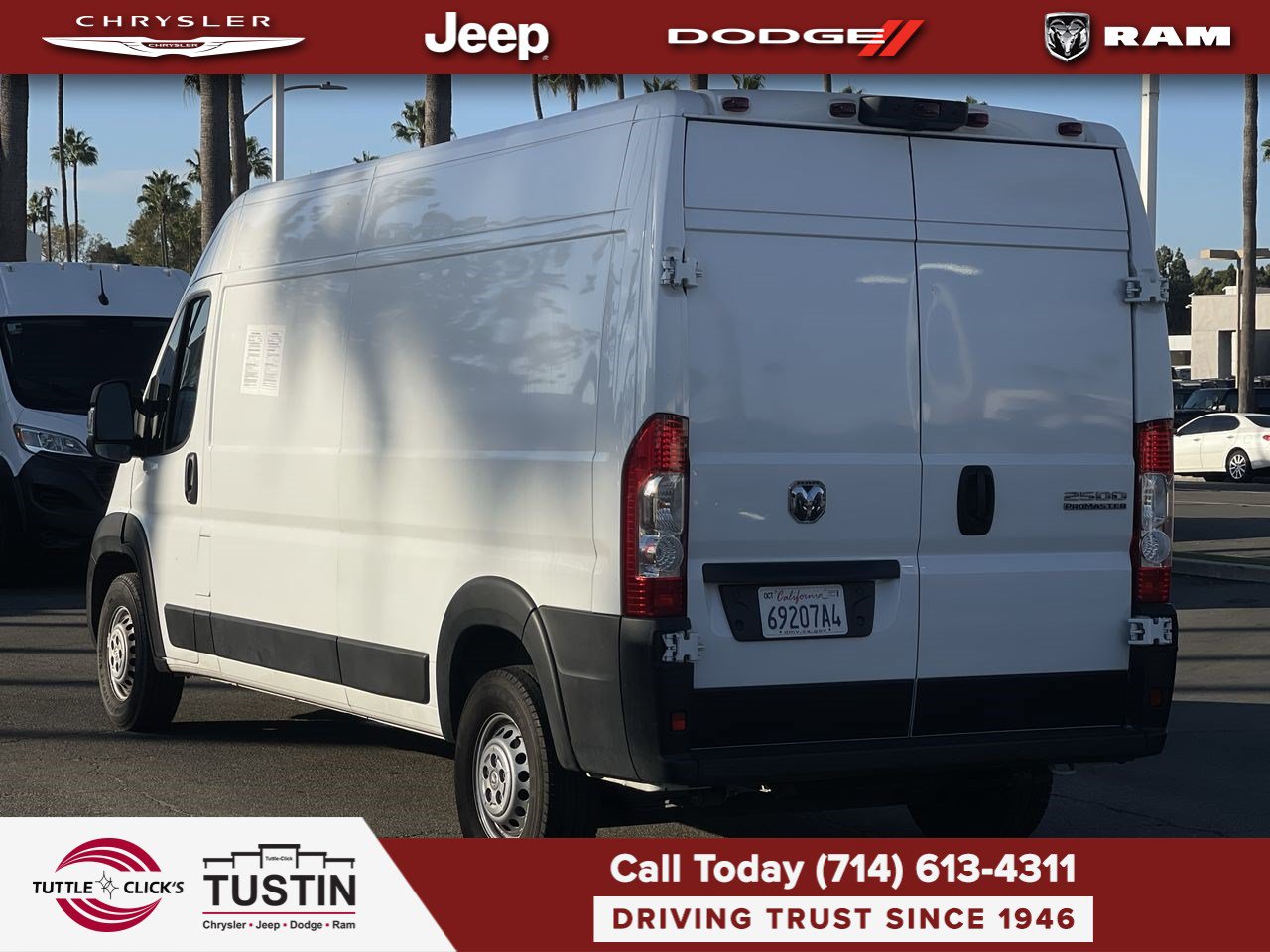 Used 2025 RAM ProMaster 2500 w/ Convenience Group FWD image 10