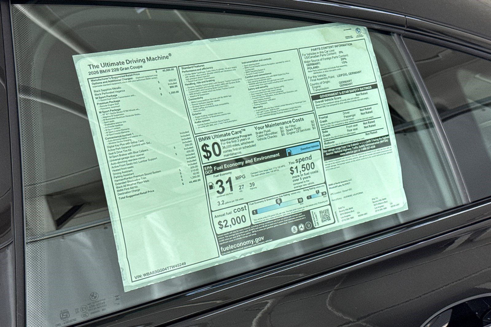 New 2026 BMW 228i w/ Premium Package FWD image 29