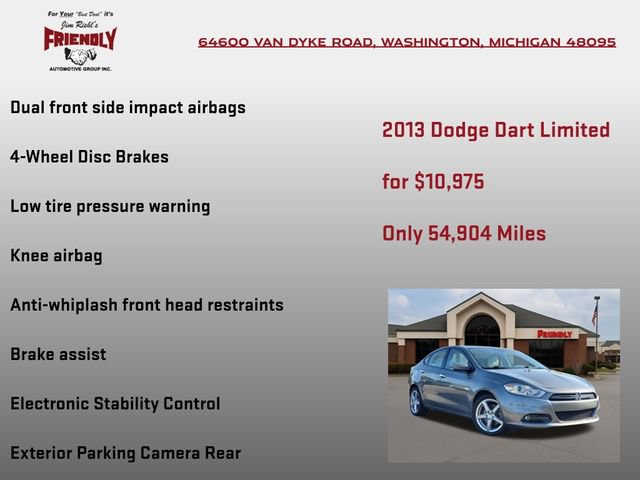Used 2013 Dodge Dart Limited w/ Technology Group FWD image 20