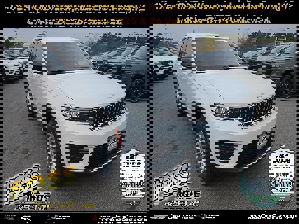 New 2025 Jeep Grand Cherokee Laredo X