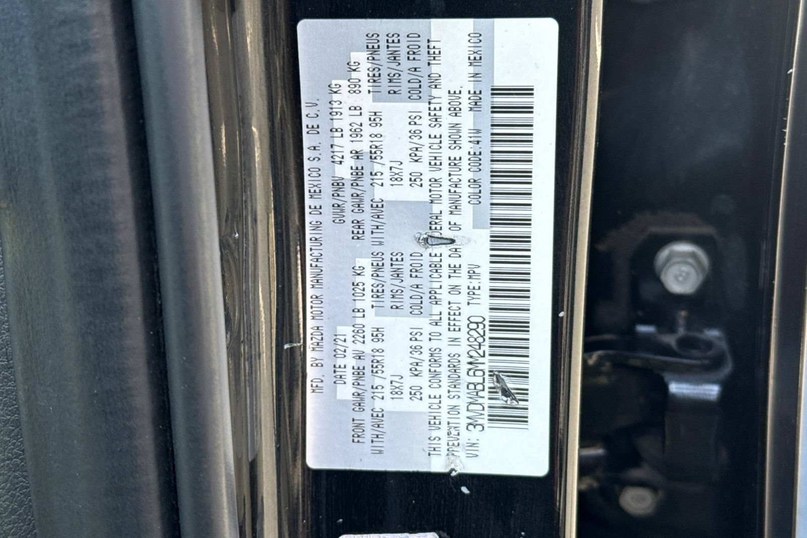 Used 2021 MAZDA CX-30 FWD 2.5 S w/ Select Package image 38