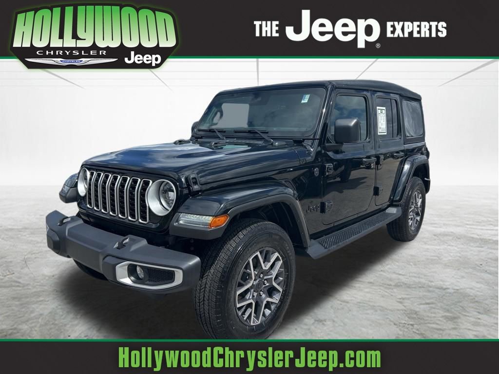 Used 2025 Jeep Wrangler Unlimited Sahara AWD/4WD image 1