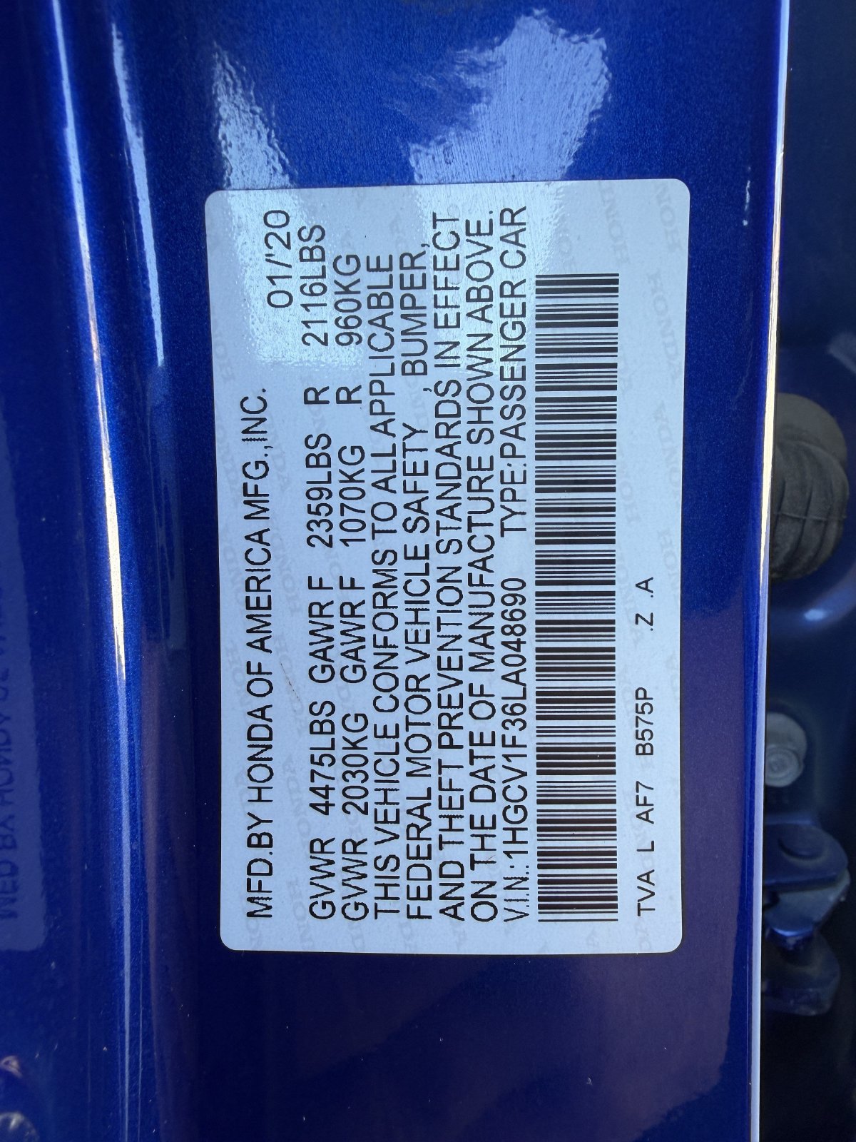 Used 2020 Honda Accord Sport image 29