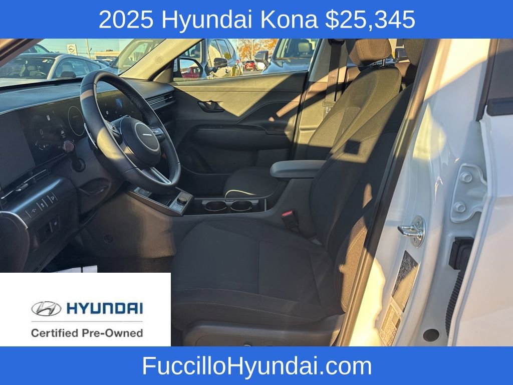 Certified 2025 Hyundai Kona SEL image 11