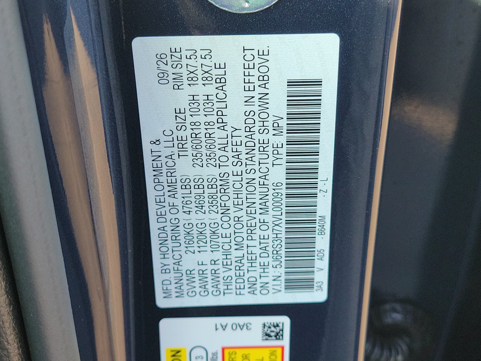 New 2027 Honda CR-V EX-L image 33