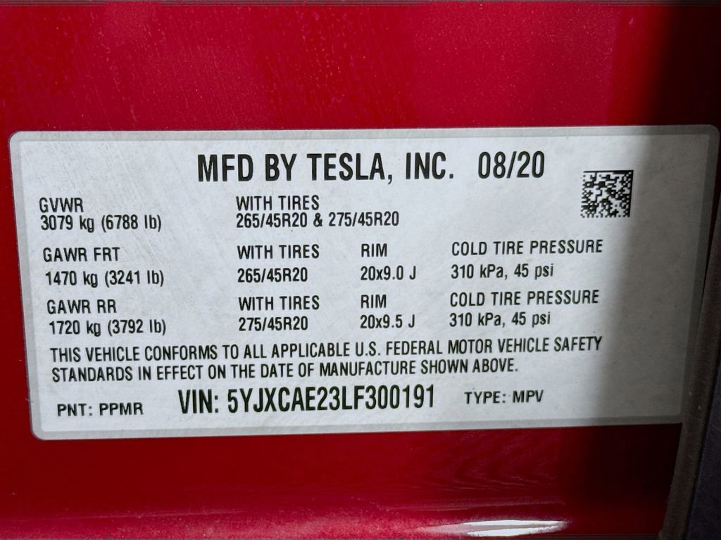 Used 2020 Tesla Model X Long Range image 31