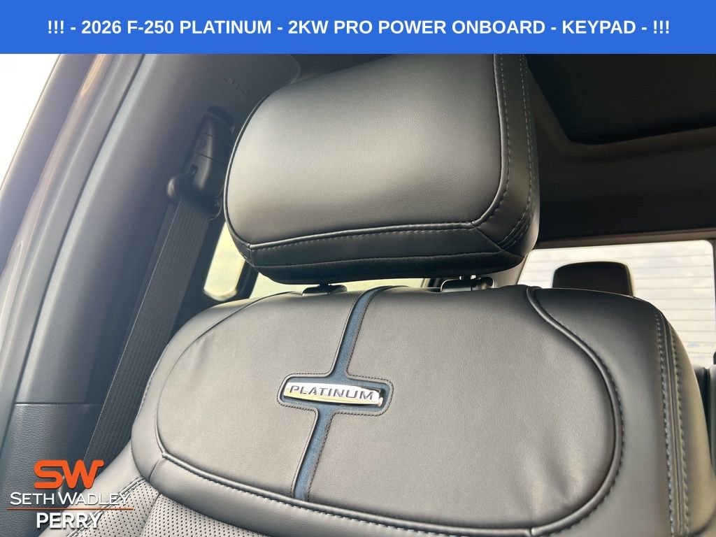 New 2026 Ford F250 Platinum image 20