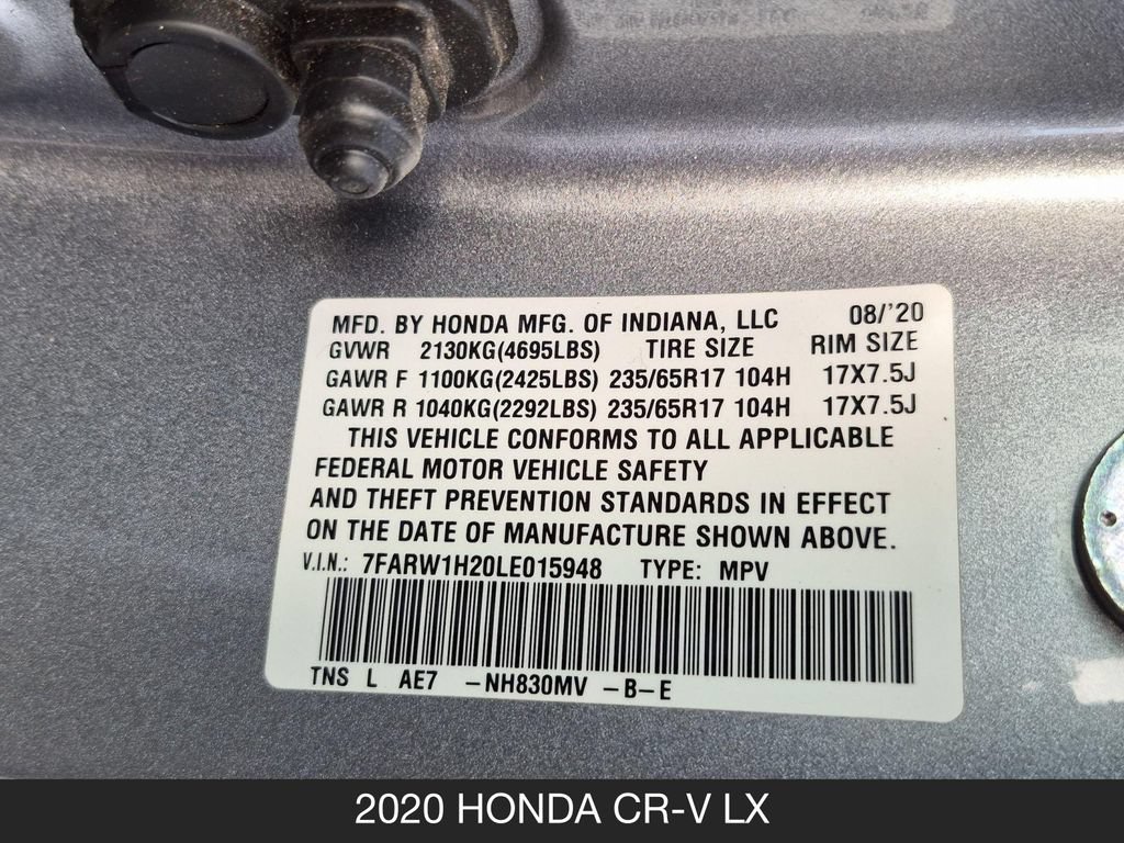 Used 2020 Honda CR-V LX image 24