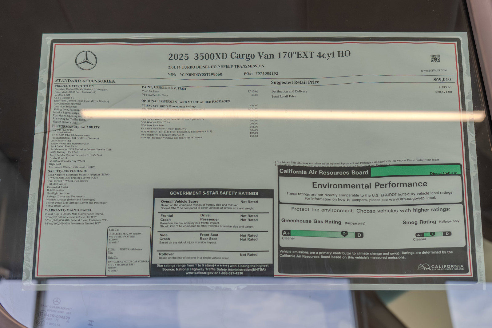 New 2025 Mercedes-Benz Sprinter 3500 image 34