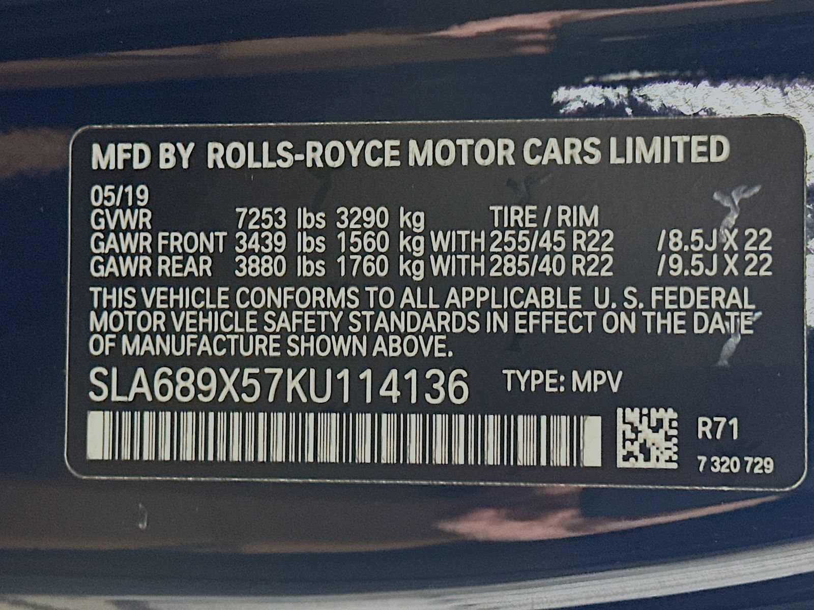 Used 2019 Rolls-Royce Cullinan AWD/4WD image 50