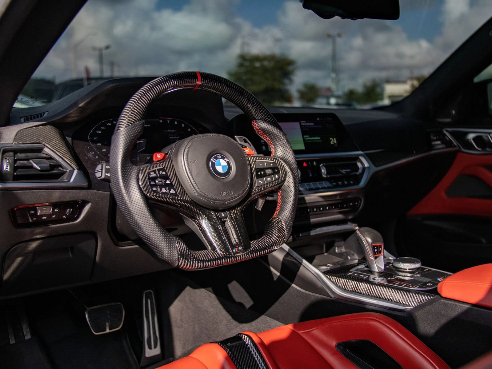 Used 2021 BMW M4 Competition w/ M Carbon Exterior Package RWD image 35