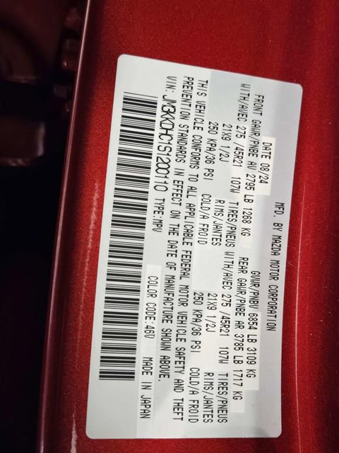 Certified 2025 MAZDA CX-90 3.3 Turbo S w/ Premium Package image 36