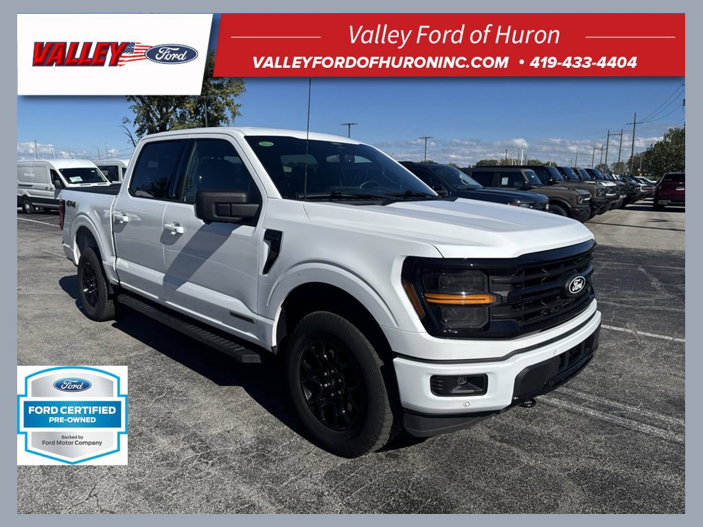Certified 2024 Ford F150 XLT w/ Equipment Group 302A MID AWD/4WD 360° Tour