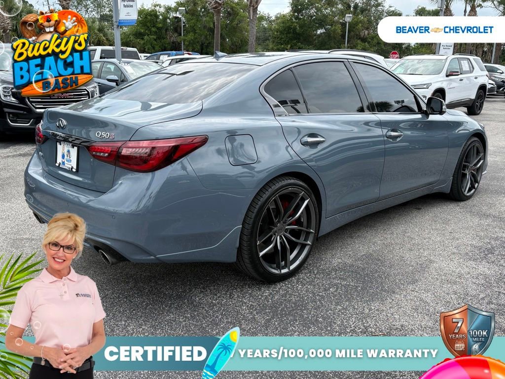 Used 2023 INFINITI Q50 Red Sport 400 AWD/4WD image 7