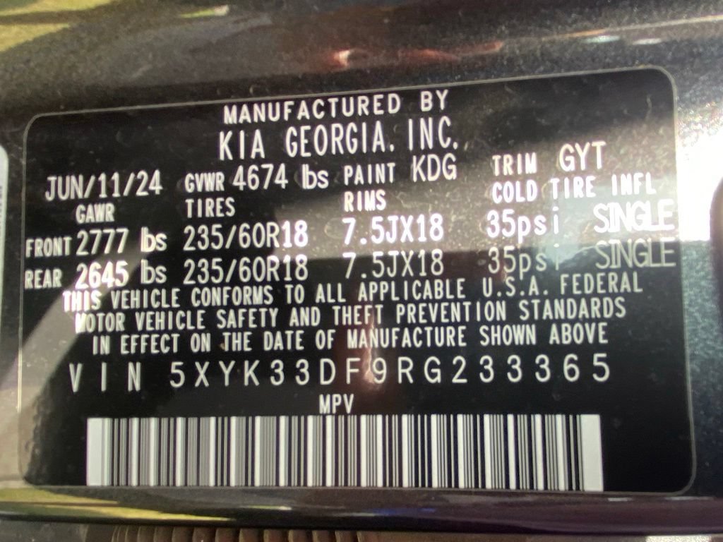 Certified 2024 Kia Sportage EX FWD image 33