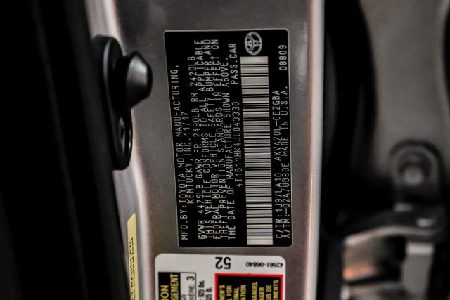 Used 2018 Toyota Camry XLE FWD image 65