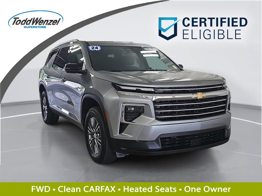 Certified 2024 Chevrolet Traverse LT w/ Trailering Package FWD image 1