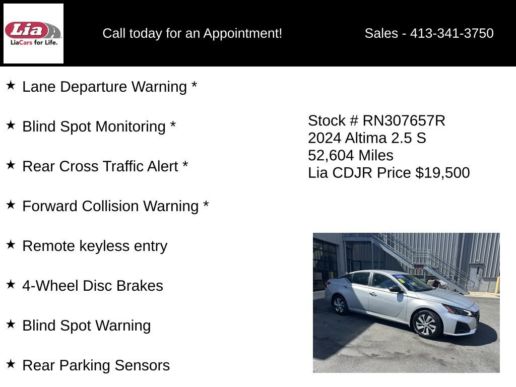 Used 2024 Nissan Altima 2.5 S FWD image 6
