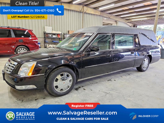 Used 2011 Cadillac DTS Hearse FWD image 1