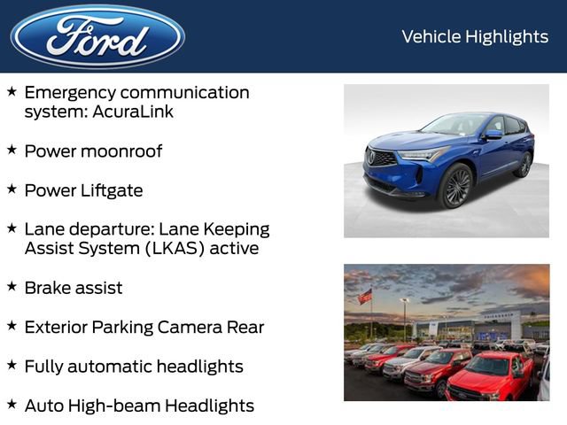 Used 2024 Acura RDX AWD w/ A-Spec & Advance Pkg image 9