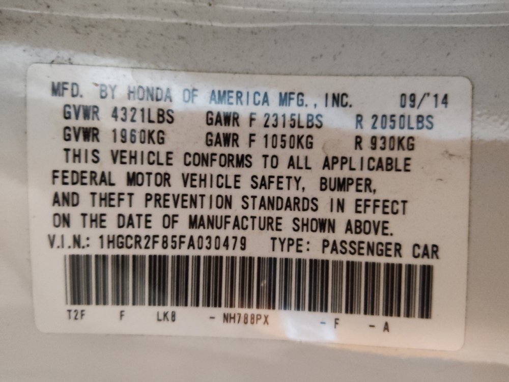 Used 2015 Honda Accord EX-L image 33