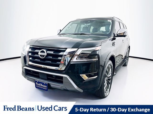 Used 2024 Nissan Armada Platinum w/ Captain's Chairs Package AWD/4WD image 3