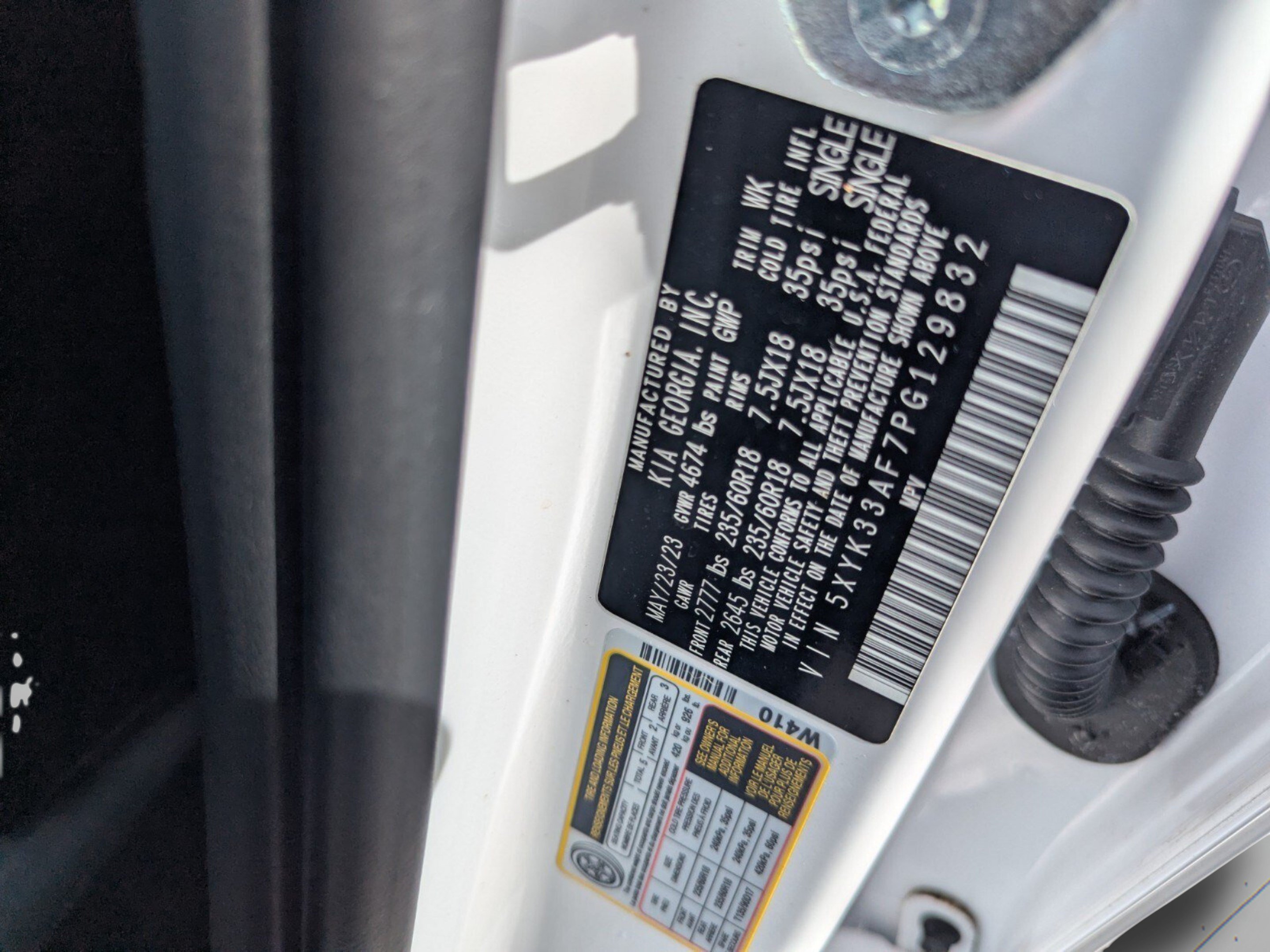 Certified 2023 Kia Sportage EX FWD image 47