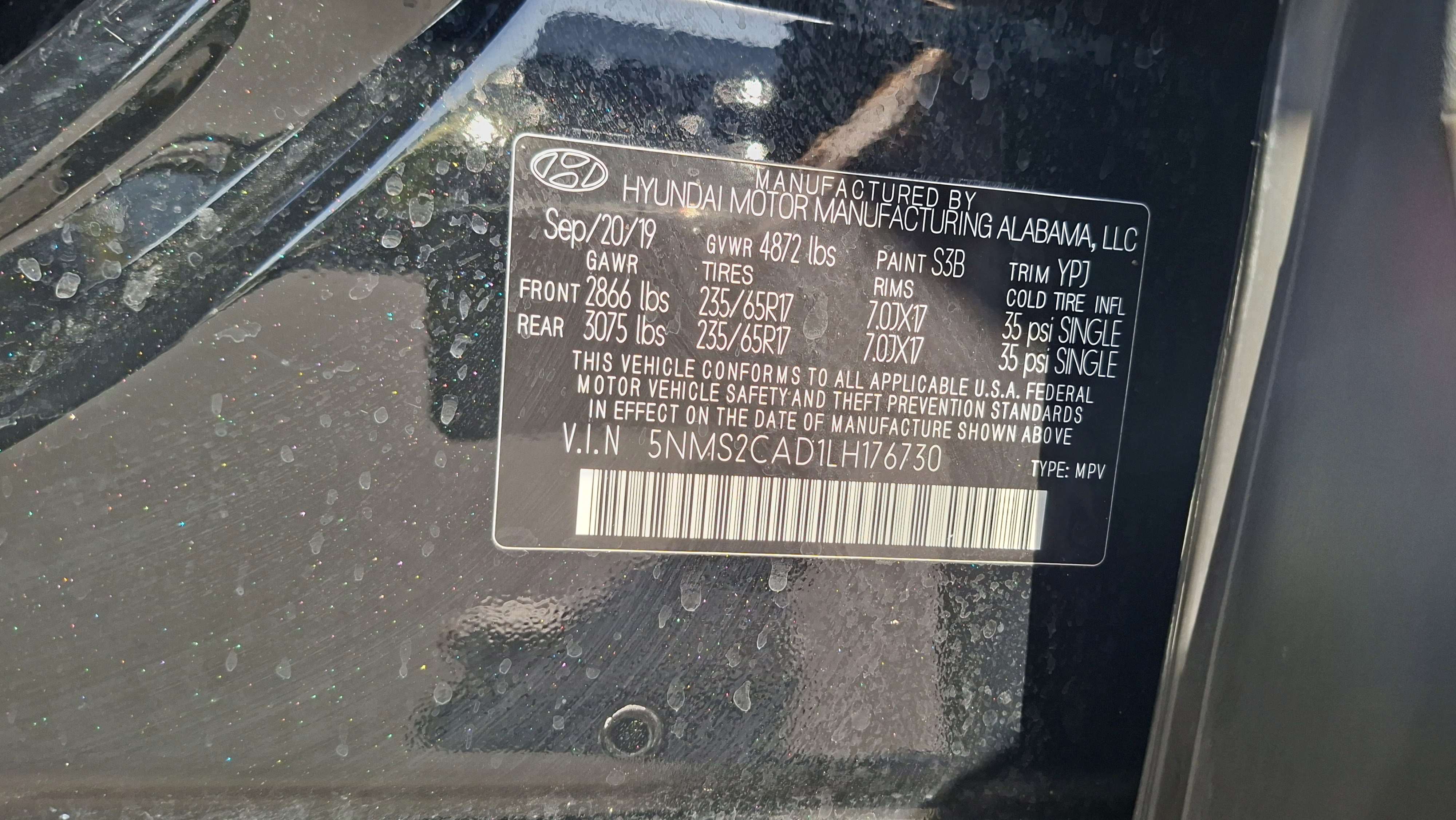 Used 2020 Hyundai Santa Fe SE AWD/4WD image 25