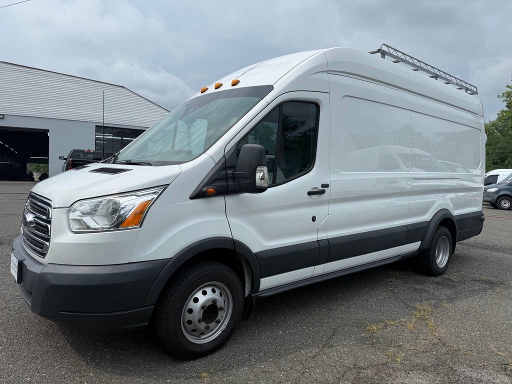 Used 2017 Ford Transit 350 148 High Roof Extended DRW w/ Interior Upgrade Package RWD image 2