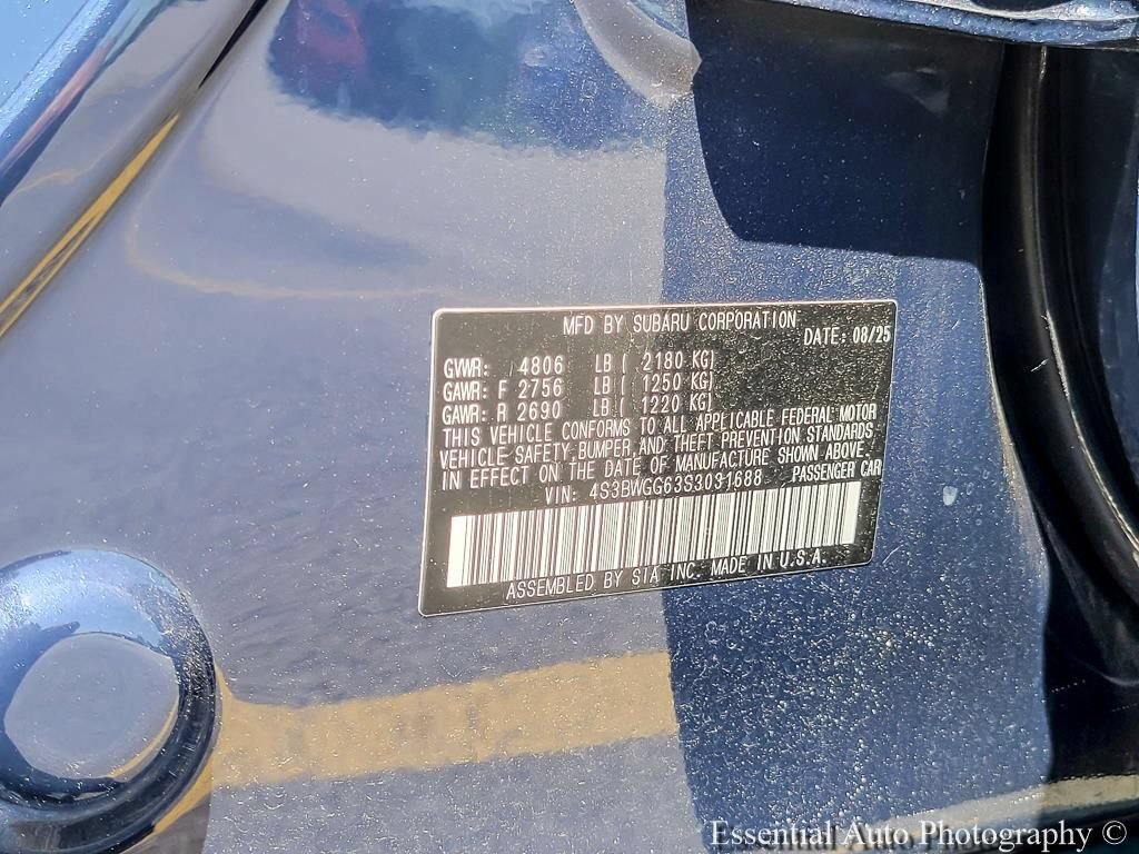 Certified 2025 Subaru Legacy Sport AWD/4WD image 34