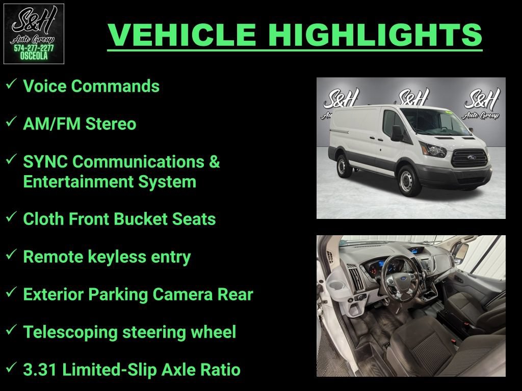 Used 2017 Ford Transit 150 130 Low Roof RWD image 3